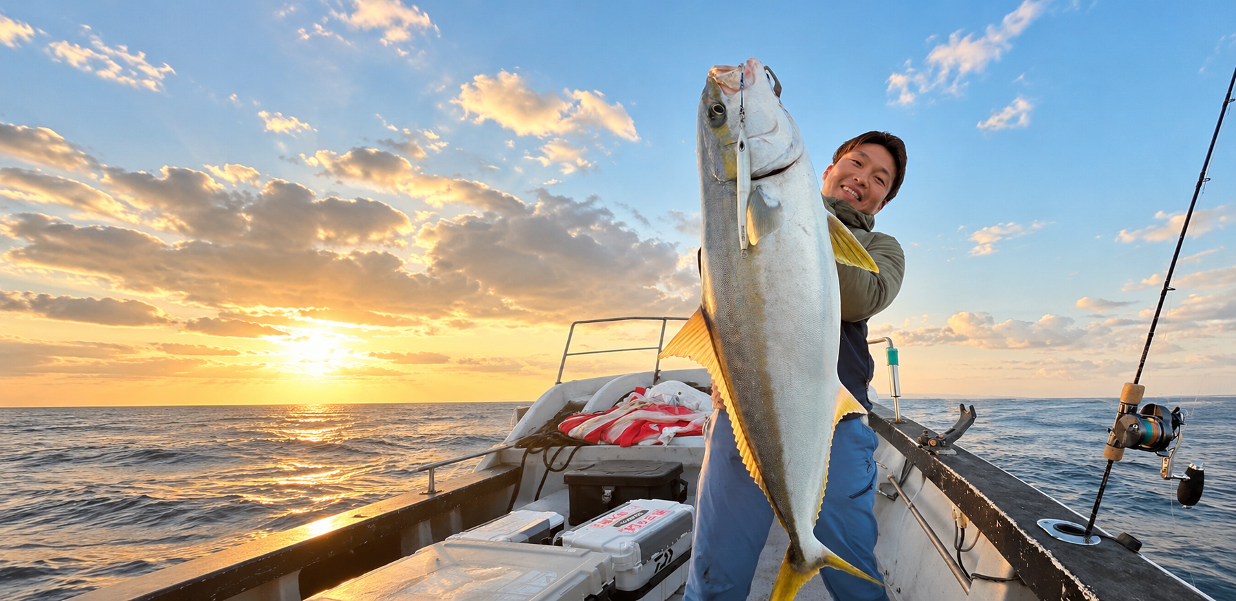 魚を釣って、生きていく。