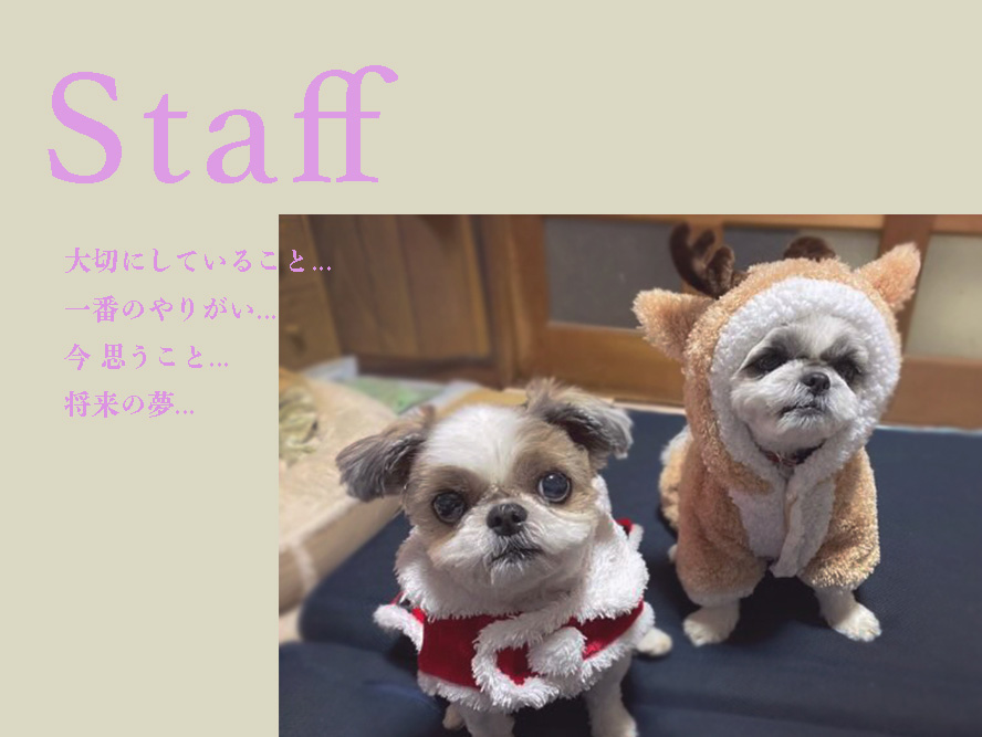 アニマルヘルスケアサポート楓 スタッフ