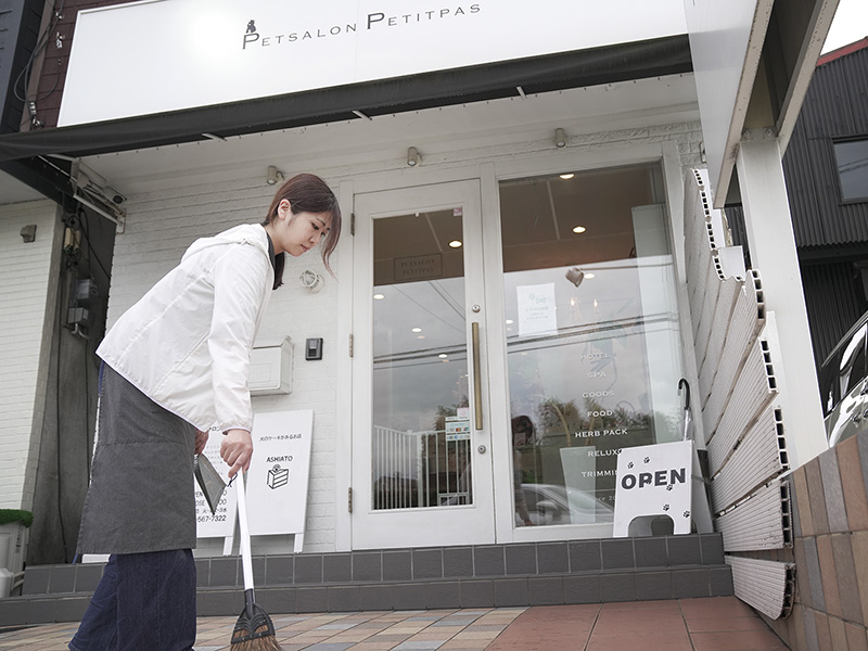 福岡市中央区,トリミング,トイプードル